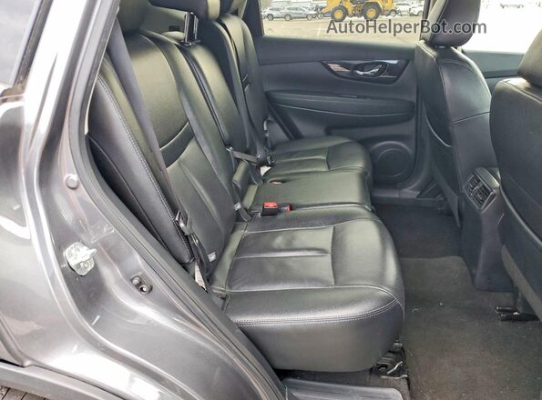 5N1AT2MVXLC752851 2020 NISSAN ROGUE Серый Вид задней части салона