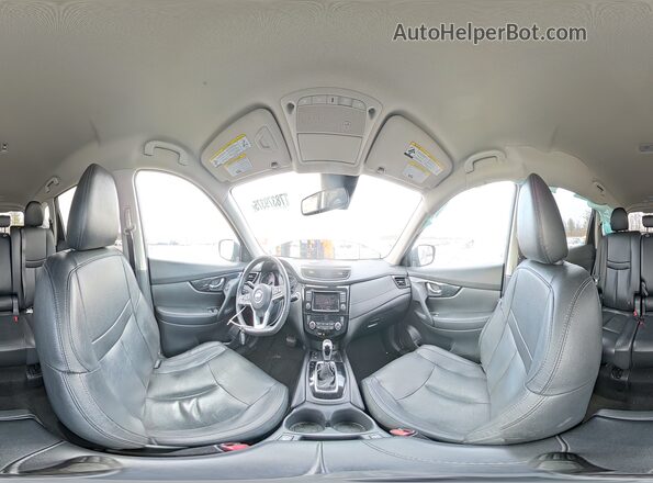 5N1AT2MVXLC752851 2020 NISSAN ROGUE Серый Панорамный вид салона 360°