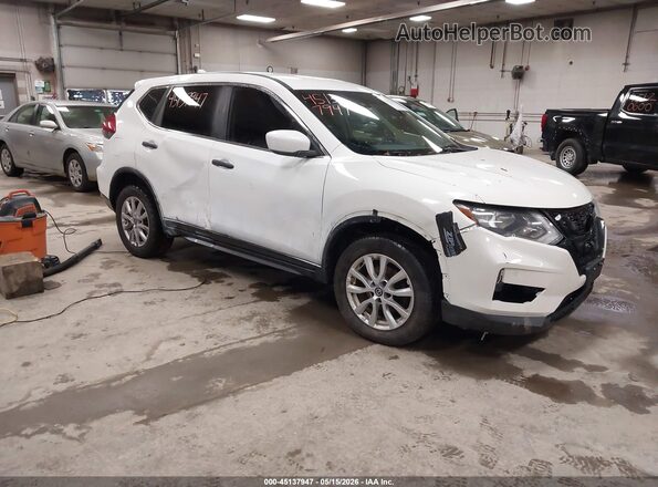5N1AT2MVXLC801501 2020 NISSAN ROGUE Белый Передняя правая четверть