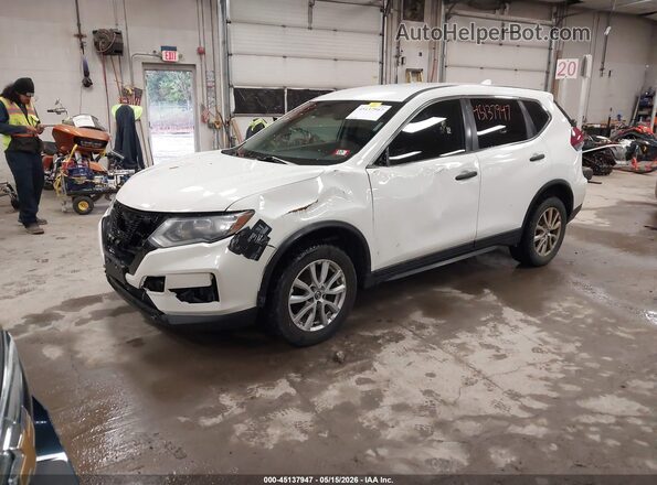 5N1AT2MVXLC801501 2020 NISSAN ROGUE Белый Передняя левая четверть