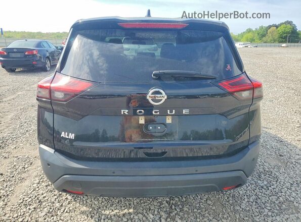 5N1AT3AA9MC734253 2021 NISSAN ROGUE Черный Вид сзади