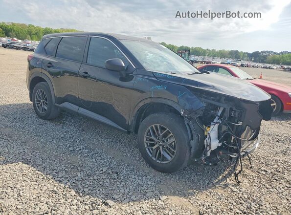 5N1AT3AA9MC734253 2021 NISSAN ROGUE Черный Передняя правая четверть