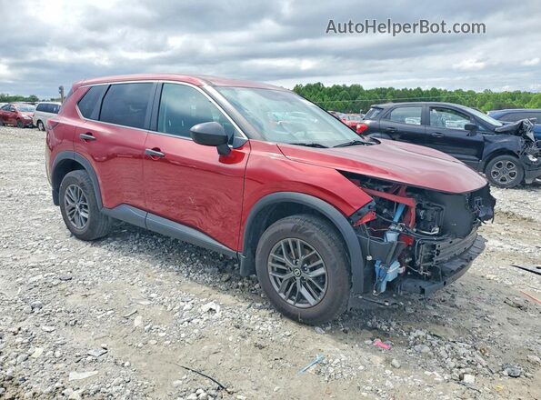5N1AT3AB2MC708795 2021 NISSAN ROGUE Красный Передняя правая четверть