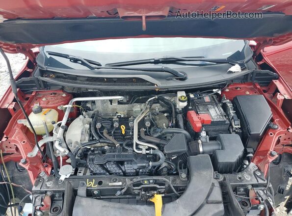 5N1AT3AB2MC708795 2021 NISSAN ROGUE Красный Вид подкапотного пространства
