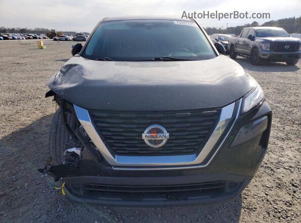 5N1AT3AB2MC806158 2021 NISSAN ROGUE Black Widok z przodu