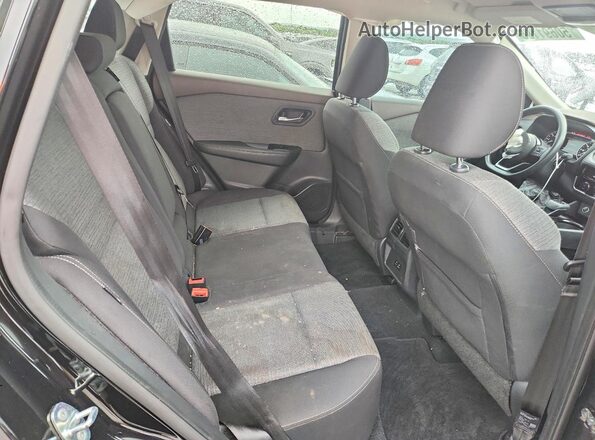 5N1AT3BA0MC827757 2021 NISSAN ROGUE Black Vista de los asientos traseros