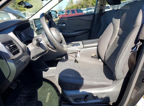 5N1AT3BA1MC709748 2021 NISSAN ROGUE Black Front interior view