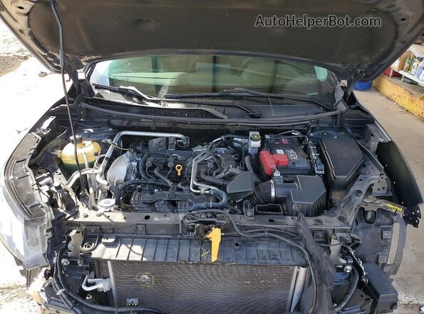 5N1AT3BA3MC713946 2021 NISSAN ROGUE Серый Вид задней части салона