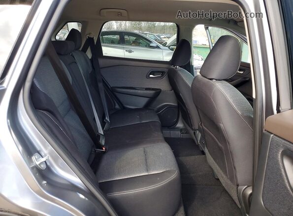 5N1AT3BA3MC713946 2021 NISSAN ROGUE Серый Вид задних сидений