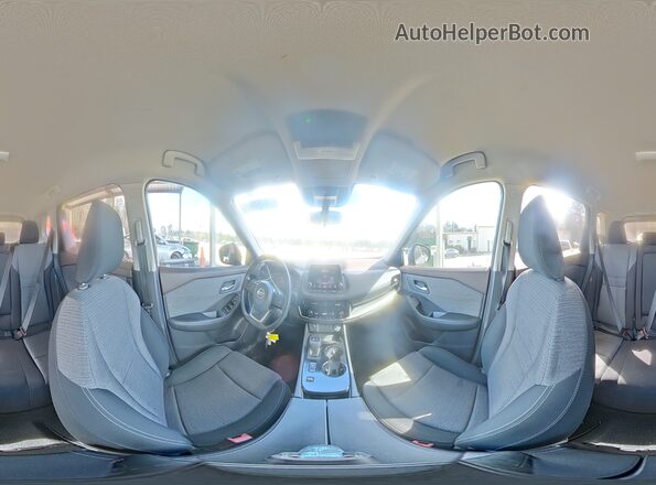 5N1AT3BA3MC713946 2021 NISSAN ROGUE Серый Вид наклейки с VIN-кодом