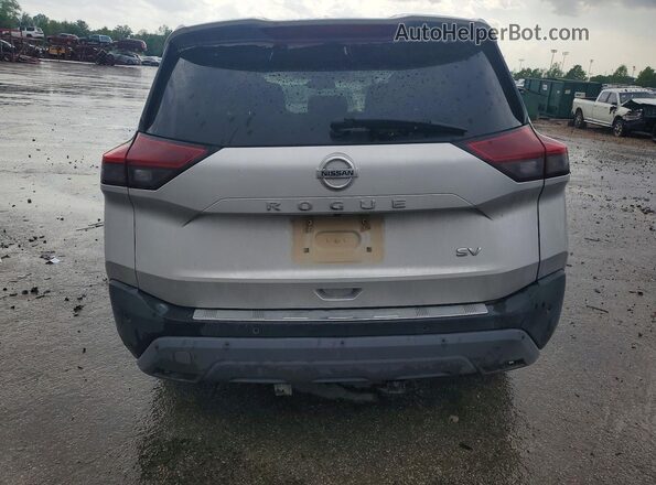 5N1AT3BA3MC769966 2021 NISSAN ROGUE Silver Vista trasera