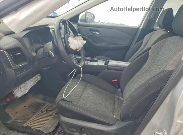 5N1AT3BA3MC769966 2021 NISSAN ROGUE Silver Vista interior delantera
