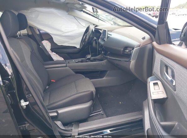 5N1AT3BA3MC775153 2021 NISSAN ROGUE Черный Вид салона спереди