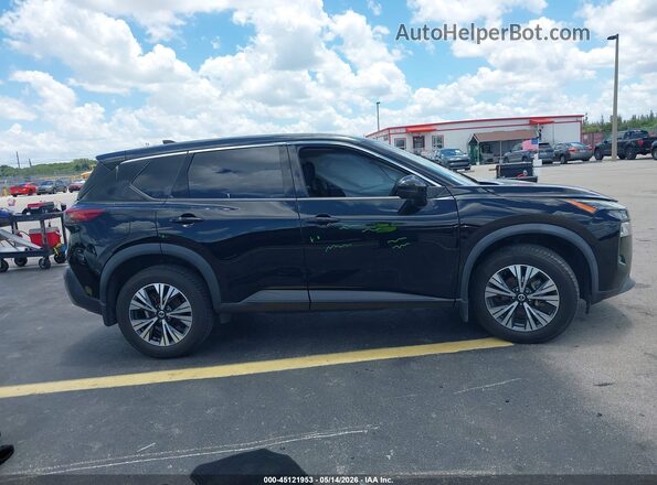 5N1AT3BA3MC775153 2021 NISSAN ROGUE Черный Вид задней части салона