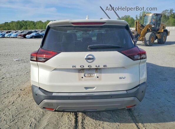 5N1AT3BA3MC817630 2021 NISSAN ROGUE White Հետևի տեսք