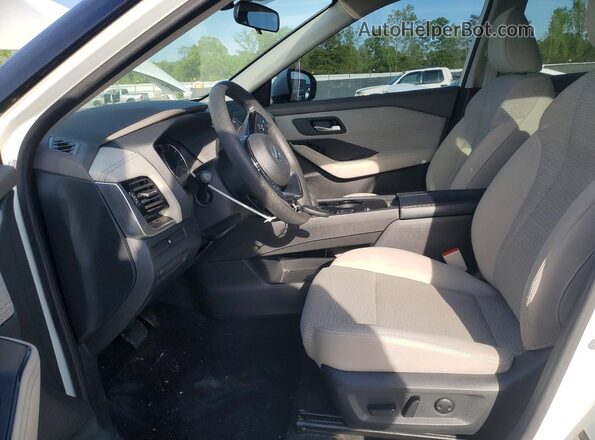 5N1AT3BA3MC817630 2021 NISSAN ROGUE White Սալոնի դիմացի տեսք