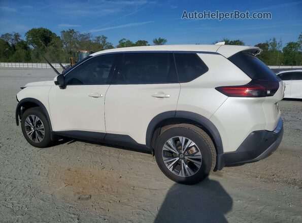 5N1AT3BA3MC817630 2021 NISSAN ROGUE White Հետևի ձախ