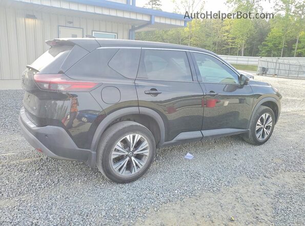 5N1AT3BA3MC837506 2021 NISSAN ROGUE Black Trasero derecho