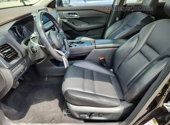 5N1AT3BA4MC683291 2021 NISSAN ROGUE Black Սալոնի դիմացի տեսք