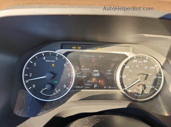 5N1AT3BA5MC717934 2021 NISSAN ROGUE Серый Вид щитка приборов