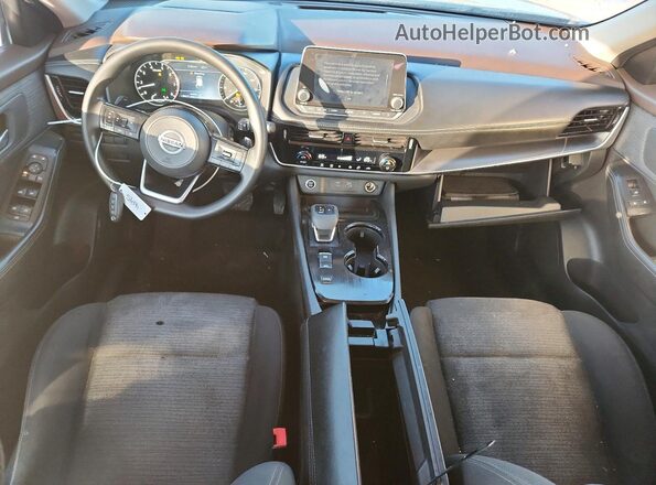 5N1AT3BA5MC717934 2021 NISSAN ROGUE Серый Вид панели приборов