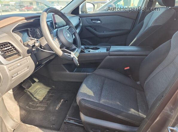 5N1AT3BA8MC776590 2021 NISSAN ROGUE Gray Vista interior delantera