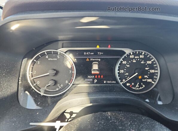 5N1AT3BA8MC776590 2021 NISSAN ROGUE Gray Vista del cuadro de instrumentos
