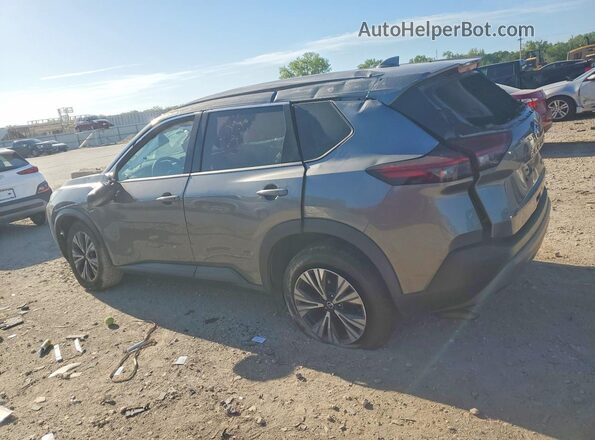 5N1AT3BA9MC718973 2021 NISSAN ROGUE Gray Tył lewy