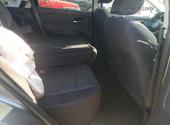 5N1AT3BA9MC718973 2021 NISSAN ROGUE Gray Widok wnętrza z tyłu