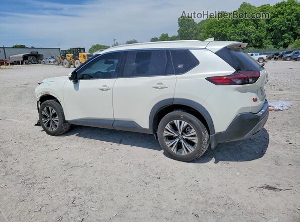 5N1AT3BAXMC791673 2021 NISSAN ROGUE White Rear left