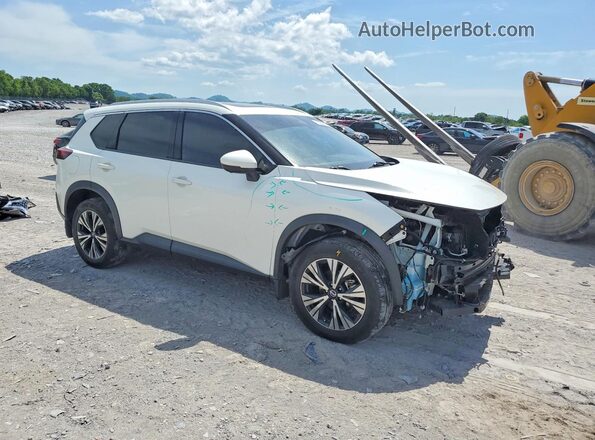 5N1AT3BAXMC791673 2021 NISSAN ROGUE White Front right