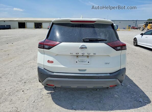 5N1AT3BAXMC791673 2021 NISSAN ROGUE White Rear view