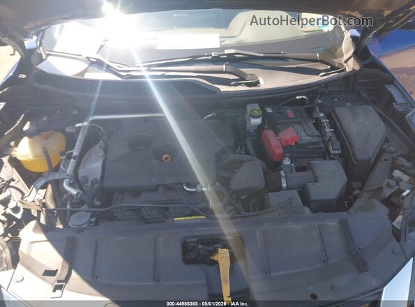 5N1AT3CB1MC711619 2021 NISSAN ROGUE Blue უკანა ხედი