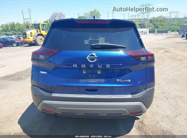5N1AT3CB1MC711619 2021 NISSAN ROGUE Blue 