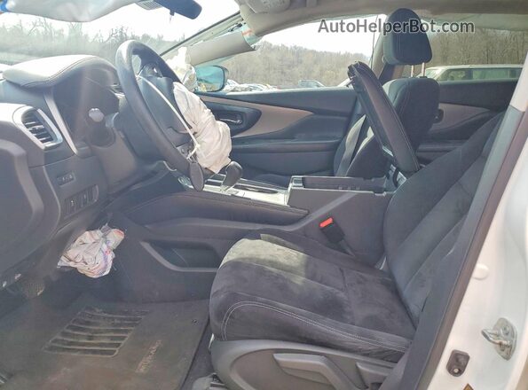 5N1AZ2AS3LN119282 2020 NISSAN MURANO Белый Вид салона спереди