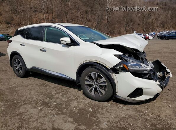 5N1AZ2AS3LN119282 2020 NISSAN MURANO Белый Передняя правая четверть