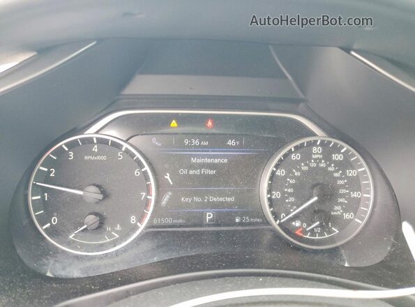 5N1AZ2AS6LN172428 2020 NISSAN MURANO Черный Вид щитка приборов