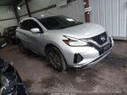 2021 Nissan Murano S Intelligent Awd Silver vin: 5N1AZ2AS7MC125888