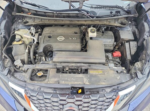 5N1AZ2BJ1PC101760 2023 NISSAN MURANO Blue Vista del compartimento del motor