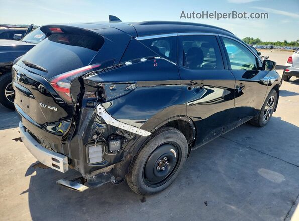 5N1AZ2BS0MC105206 2021 NISSAN MURANO Черный Задняя правая четверть