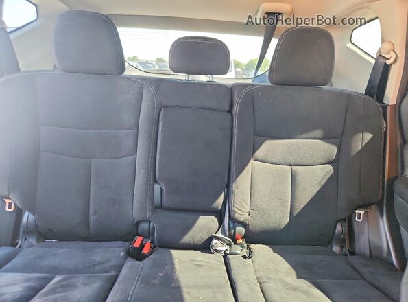 5N1AZ2BS0MC105206 2021 NISSAN MURANO Черный Вид задних сидений