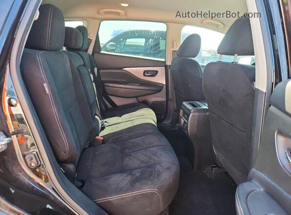 5N1AZ2BS0MC105206 2021 NISSAN MURANO Черный Вид задней части салона