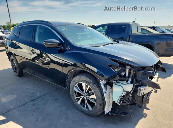 5N1AZ2BS0MC105206 2021 NISSAN MURANO Черный Передняя правая четверть