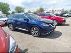 2020 Nissan Murano Sl Intelligent Awd Blue vin: 5N1AZ2CS0LN170963