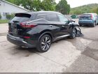 2022 Nissan Murano Sl Intelligent Awd Черный vin: 5N1AZ2CS2NC114120