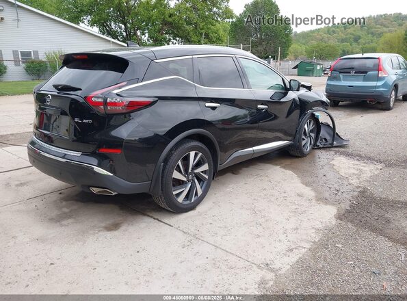 5N1AZ2CS2NC114120 2022 NISSAN MURANO Черный Задняя правая четверть