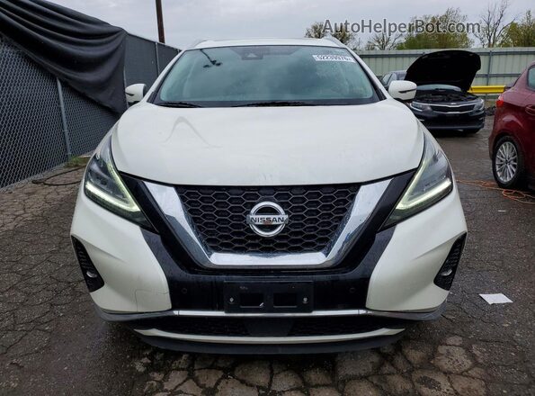 5N1AZ2CS3MC105747 2021 NISSAN MURANO Белый Вид спереди