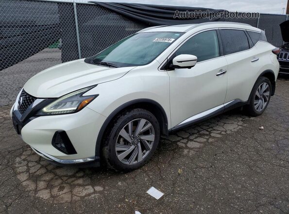 5N1AZ2CS3MC105747 2021 NISSAN MURANO Белый Передняя левая четверть