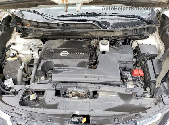 5N1AZ2CS3MC105747 2021 NISSAN MURANO Белый Вид подкапотного пространства