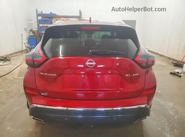 5N1AZ2CS4PC140561 2023 NISSAN MURANO Красный Вид сзади